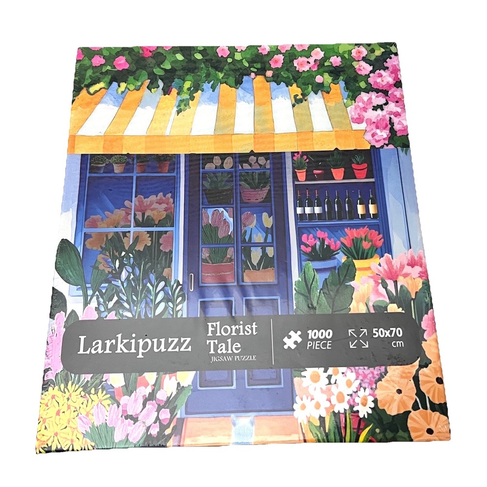 Florist Tale Jigsaw Puzzle 1000 Piece Flowers Plants Collectible Politics